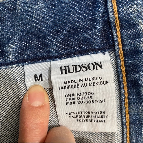 Hudson distressed denim jacket - Picture 9 of 11